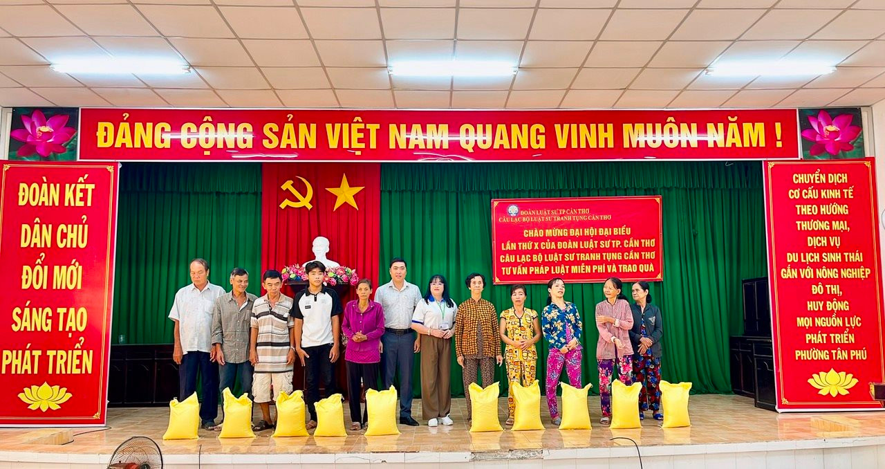 Buổi tư vấn pháp luật miễn phí