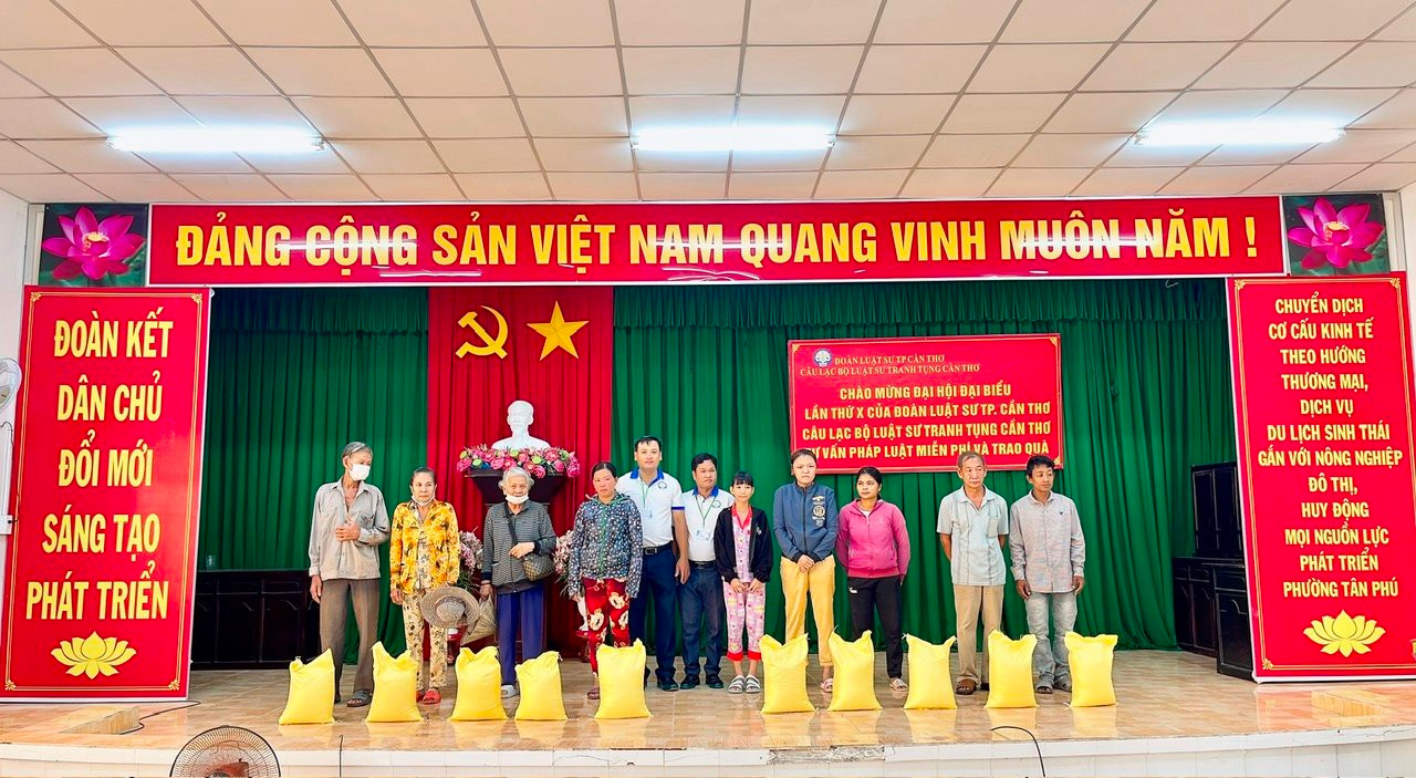 Buổi tư vấn pháp luật miễn phí